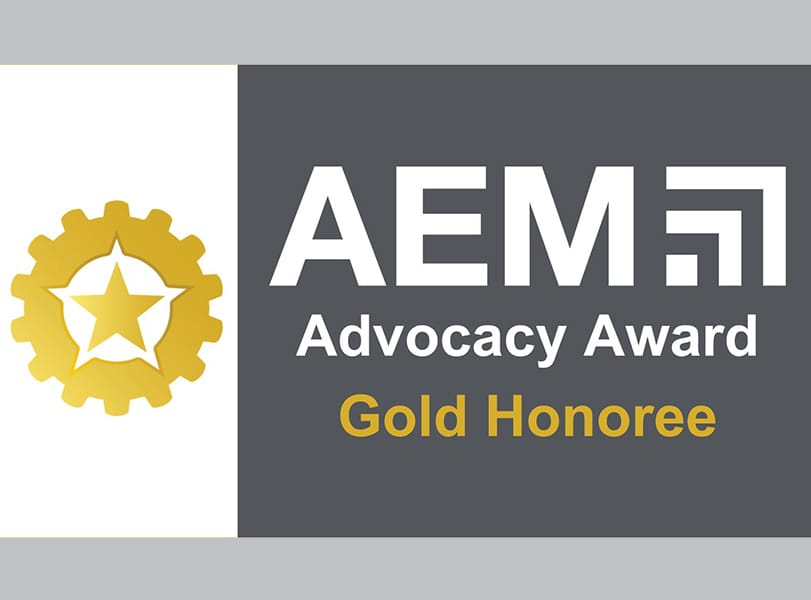 HCC, Inc. Earns Prestigious AEM Advocacy GOLD Award for Outstanding Industry Advocacy in 2023
